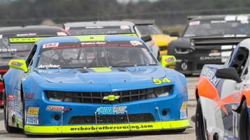 Archer Races from Back to 2nd; Finishes 11th after last lap spin